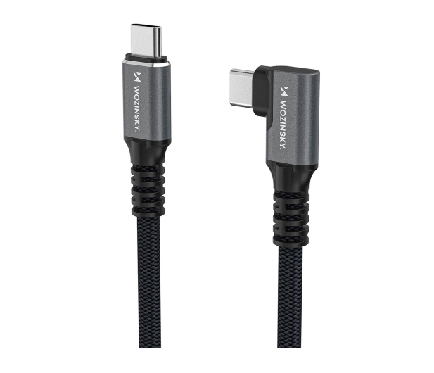 Wozinsky Kabel kątowy USB USB-C 240W 2m 4K Czarny - 1487876 - zdjęcie 3